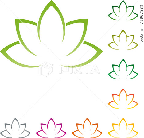 Leaves, plant, organic, wellness, gardener, logo  79967888