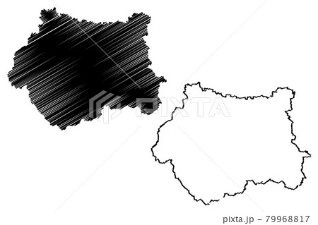West Yorkshire map vector.... 79968817