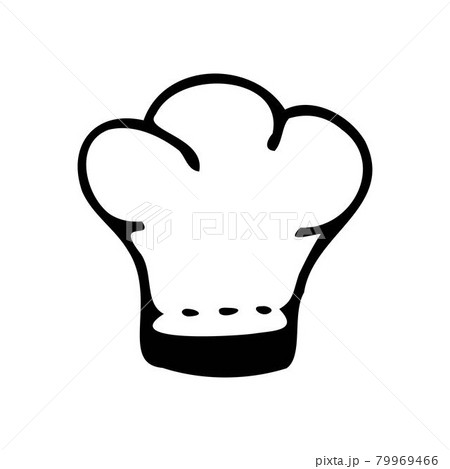 Chef hat icon. Doodle style. Chef hat icon. Doodle style. 79969466