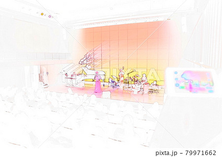 コンサート 音楽祭のイラスト素材