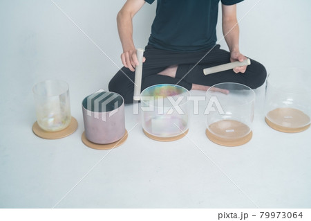 水晶の楽器 クリスタルボウル サウンドヒーリング サウンド・バス 79973064