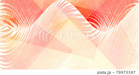 秋　紅葉　和紙　背景  79973397