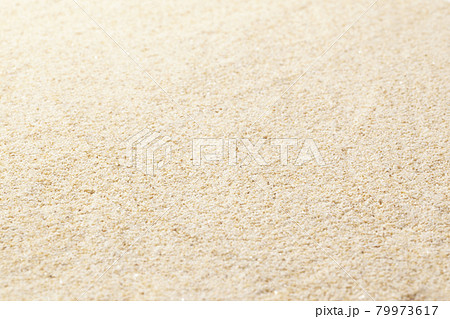 一面が砂の背景素材 79973617