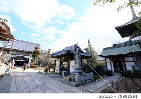 四国霊場88か所第19番札所橋池山摩尼院立江寺巡礼 四国霊場88か所第19番札所橋池山摩尼院立江寺巡礼 79998891