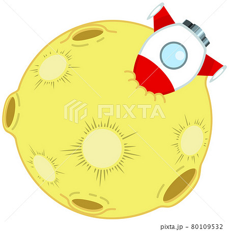 月に墜落したロケット 月に墜落したロケット 80109532