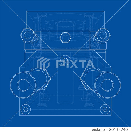 Abstract industry object concept. Vector 80132240