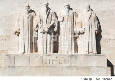 Reformation wall in Geneva, Switzerland Reformation wall in Geneva, Switzerland 80146982