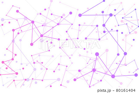 アブストラクト、グラデーションがかったネットワークテクノロジーのイメージ 80161404