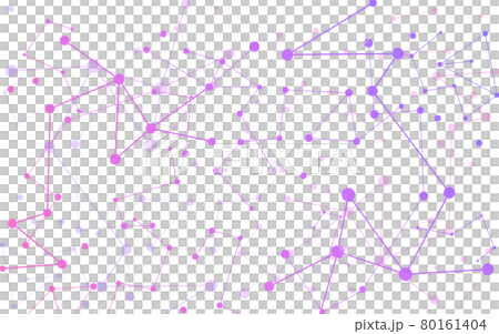 アブストラクト、グラデーションがかったネットワークテクノロジーのイメージ 80161404