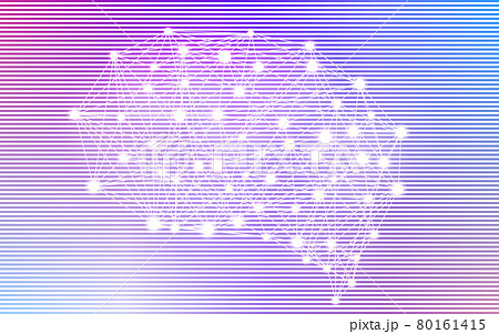 アブストラクト、脳を模したテクノロジーイメージ、グラデーション背景 アブストラクト、脳を模したテクノロジーイメージ、グラデーション背景 80161415