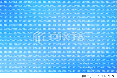 青いグラデーション背景のプログラミングイメージ 80161419