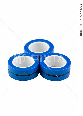 Spinner toy, blue, magnetic rings, antistress 80244853