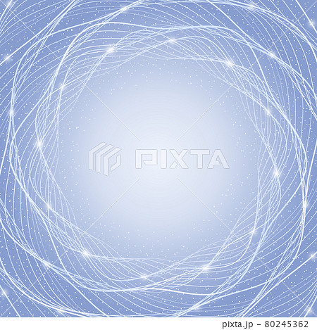 水色の抽象的な美しい波模様と光の背景 80245362