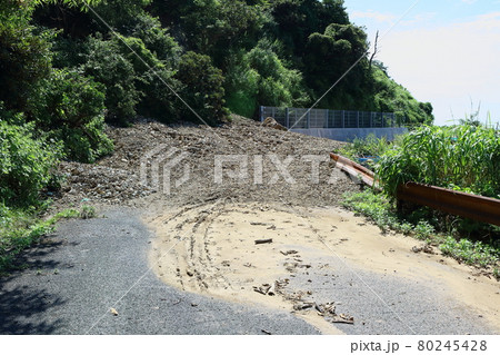 土砂崩れ 土砂崩れ 80245428