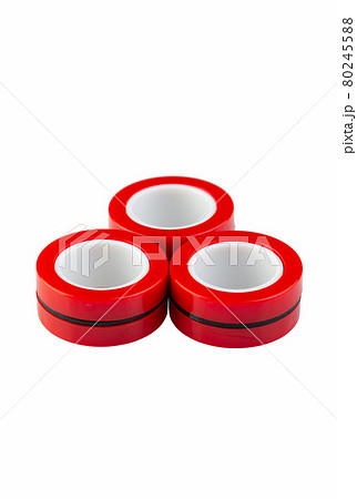 Spinner toy, red, magnetic rings, antistress Spinner toy, red, magnetic rings, antistress 80245588