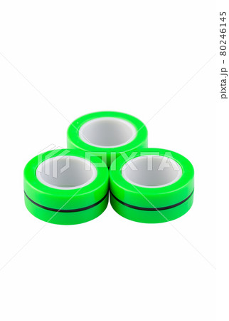 Spinner toy, turquoise color, magnetic rings, antistress Spinner toy, turquoise color, magnetic rings, antistress 80246145