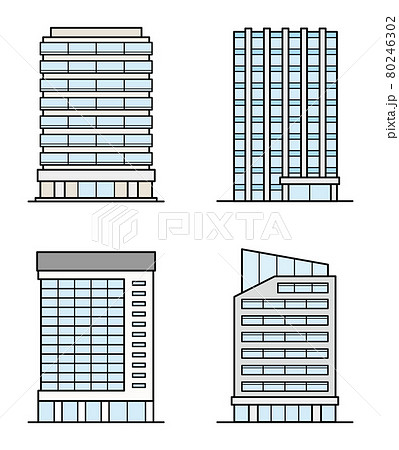 オフィスビル 4種セット オフィスビル 4種セット 80246302