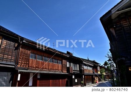 金沢市　にし茶屋街 80246740