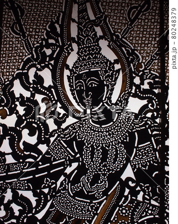 タイの影絵(ラチャブリー県/ワット・カノーン寺院) タイの影絵(ラチャブリー県/ワット・カノーン寺院) 80248379