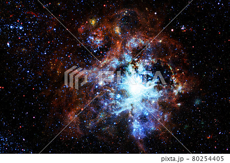Cluster of stars. Nebula. Elements of this image furnished by NASA Cluster of stars. Nebula. Elements of this image furnished by NASA 80254405