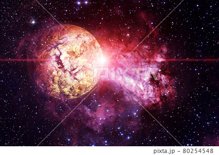 Awesome of endless cosmos. Elements of this image furnished by NASA 80254548