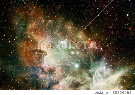 Deep space. Elements of this image furnished by NASA 80254562