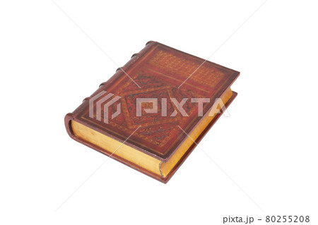 The closed confidential casket in the form of the book on a white background The closed confidential casket in the form of the book on a white background 80255208