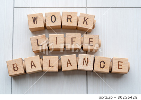 ワークライフバランス 80256428