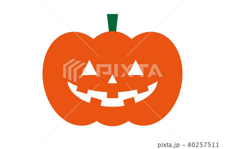 ハロウィンのかぼちゃアイコン ハロウィンのかぼちゃアイコン 80257511