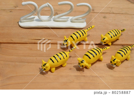 紙粘土のトラ　2022年用　 　  80258887