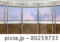背景素材 スタジオセット 夕焼け空 80259733