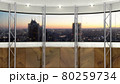 背景素材 スタジオセット 都会の夕暮れ 80259734
