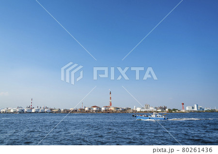 東扇島東公園の海景【神奈川県・川崎市・川崎区】 80261436