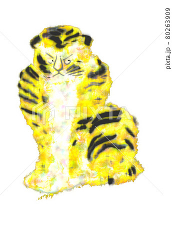 『竹虎図』 尾形光琳(虎)Gold 『竹虎図』 尾形光琳(虎)Gold 80263909