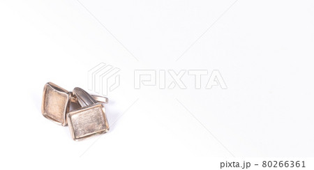 Old gilded cufflinks 80266361