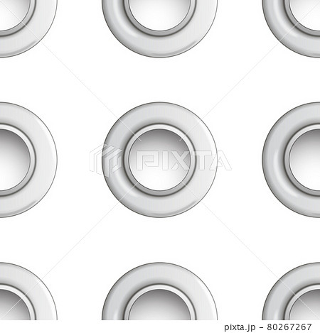A Silver Eyelet Polka Dot Seamless Pattern 80267267