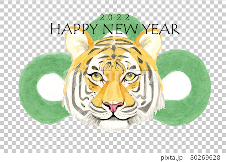手描き水彩画 虎 寅 絵画 【公式通販】