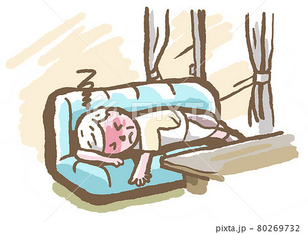 高齢者の熱中症　高齢女性の室内高温での意識障害 80269732