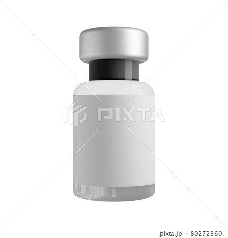 coronavirus vaccine. sars-cov-2 COVID-19. Ampoule with liquid and blank label. 3D coronavirus vaccine. sars-cov-2 COVID-19. Ampoule with liquid and blank label. 3D 80272360