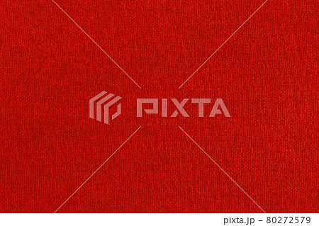 Dark red fabric texture background, seamless pattern of natural textile surface. 80272579