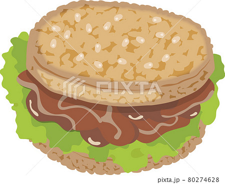 焼肉レタスライスバーガー 80274628