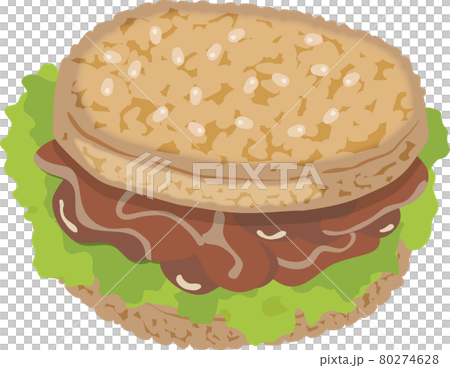 焼肉レタスライスバーガー 80274628