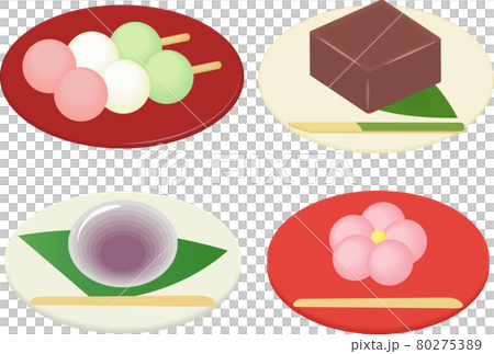 Japanese confectionery set 80275389