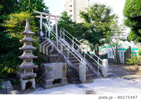 鶴見神社 富士塚 80275497