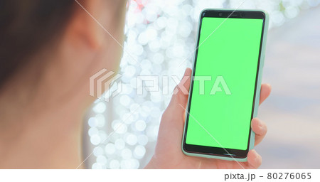 green screen of smart phone green screen of smart phone 80276065