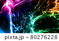 虹色のゆらめく炎のようなオーラ 80276228