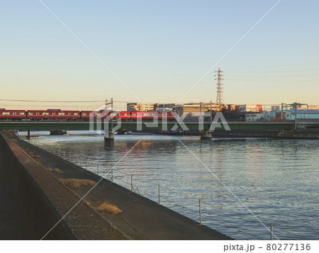 横浜・鶴見川 / Tsurumi River, Yokohama, Japan 80277136