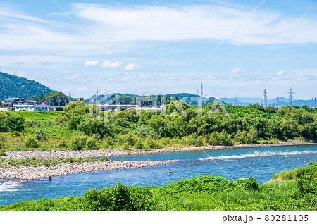 五松橋(福井県吉田郡永平寺町)周辺 九頭竜川 五松橋(福井県吉田郡永平寺町)周辺 九頭竜川 80281105
