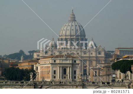 St. Peter's Basilica in Rome, Italy 80281571