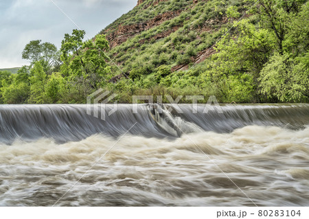 Poudre river diversion dam 80283104